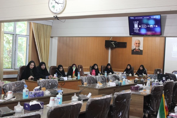 مراسم تکریم و معرفی مسئول بسیج دانشجویی پردیس های دانشگاه فرهنگیان همدان 4