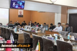 مراسم تکریم و معرفی مسئول بسیج دانشجویی پردیس های دانشگاه فرهنگیان همدان 6