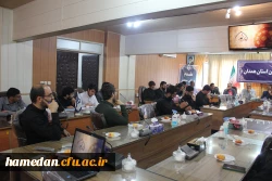 مراسم تکریم و معرفی مسئول بسیج دانشجویی پردیس های دانشگاه فرهنگیان همدان 7