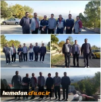 مشارکت اساتید، کارکنان و دانشجویان دانشگاه فرهنگیان همدان در همایش سراسری کوهنوردی در ارتفاعات عباس آباد همدان 2