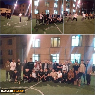با هدف ایجاد شور و نشاط در پردیس شهید مقصودی همدان برگزار شد

برنامه های متنوع ورزشی در ایام هفته تربیت بدنی