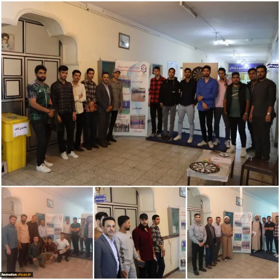 برگزاری مسابقات جشنواره ورزشهای همگانی در پردیس شهید مقصودی همدان 5