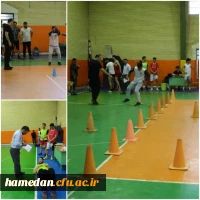 برگزاری مسابقات جشنواره ورزشهای همگانی در پردیس شهید مقصودی همدان 6