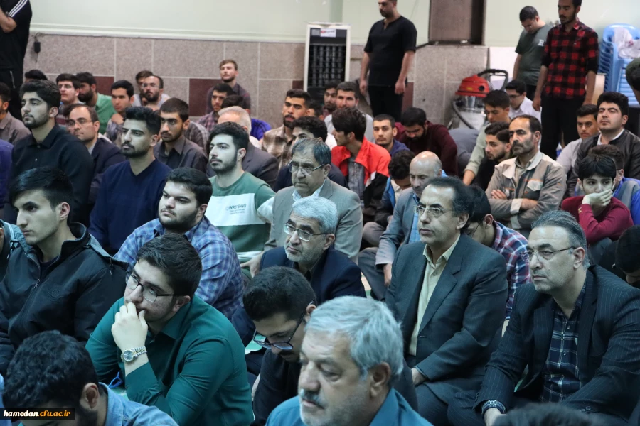 گرامی داشت یاد و نام شهید آیت اله رئیسی و همراهانشان در پردیس های شهید مقصودی و شهید باهنر همدان 4