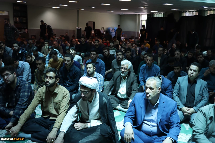 گرامی داشت یاد و نام شهید آیت اله رئیسی و همراهانشان در پردیس های شهید مقصودی و شهید باهنر همدان 5