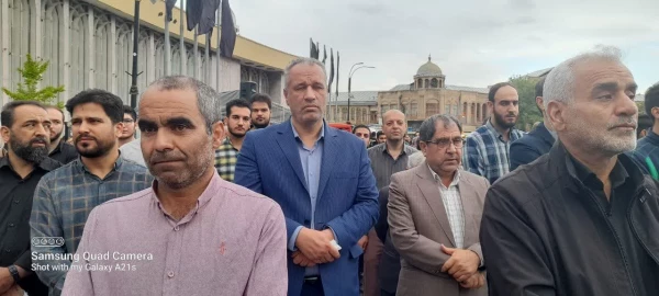 برگزاری مراسم سوگواری به مناسبت شهادت آیت اله رئیسی و دیگر شهدای سانحه سقوط بالگرد 4