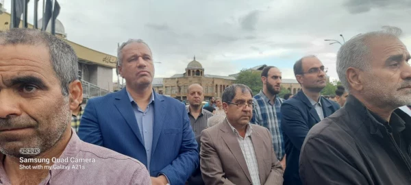 برگزاری مراسم سوگواری به مناسبت شهادت آیت اله رئیسی و دیگر شهدای سانحه سقوط بالگرد 6