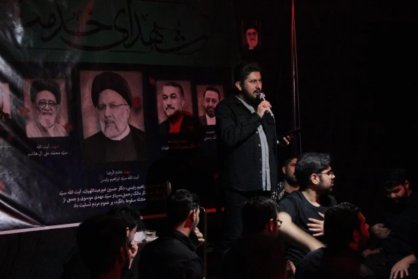 مراسم سوگواری دانشجو معلمان پردیس شهید مقصودی همدان 4