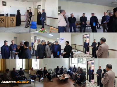 در ادامه روند اجرای ارزیابی ها در استان همدان

بازدید رئیس اداره آموزش های بلند مدت و ادامه تحصیل فرهنگیان وزارت آموزش و پرورش از حوزه های ارزیابی شهید مقصودی و شهید باهنر