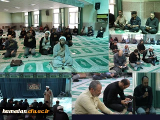 برگزاری مراسم زیارت عاشورا به مناسبت فرارسیدن ماه محرم