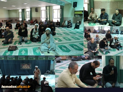 برگزاری مراسم زیارت عاشورا به مناسبت فرارسیدن ماه محرم