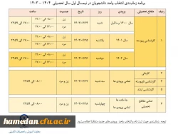 قابل توجه دانشجویان ورودی ۱۴۰۰ 2