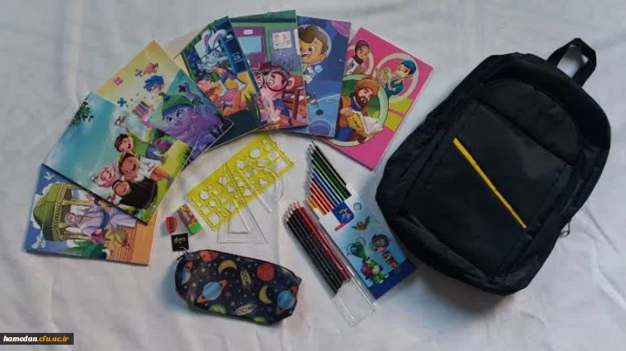 تهیه لوازم التحریر برای دانش آموزان کم بضاعت مناطق محروم استان 2