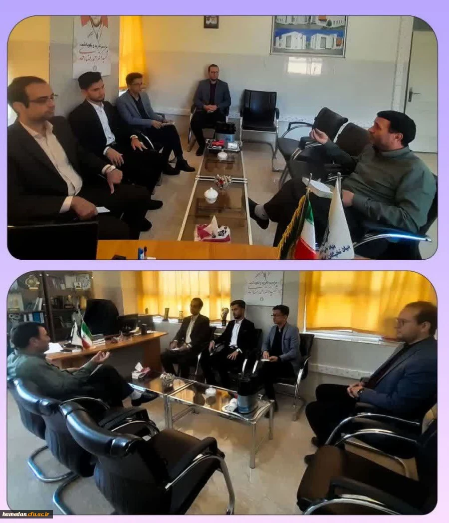 جلسه مشتر  ک شبکه معلمان همدان با رئیس بنیاد نخبگان استان 2