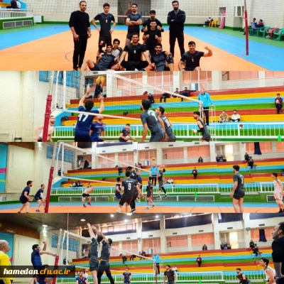 در مسابقات بین دانشگاهی استان روی داد:

طعم شیرین قهرمانی به کام والیبالیست های پردیس شهید مقصودی همدان