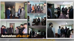 بازدید مسئولین دانشگاه از سراهای دانشجویی پردیس شهید مقصودی 2