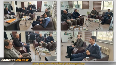 دیدار با سرپرست اداره کل فرهنگ و ارشاد اسلامی استان همدان