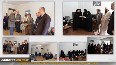 به مناسبت هفته برزگداشت سربازان گمنام امام زمان (عج) انجام شد:

تقدیر از مسئولین حراست دانشگاه فرهنگیان استان همدان