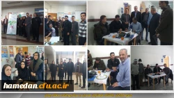 تست سلامت کارکنان دانشگاه فرهنگیان همدان در مرکز بهداشت منطقه جولان 2