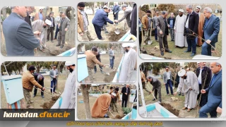 به مناسبت روز درختکاری اتفاق افتاد:

غرس چند اصله نهال در محوطه پردیس های استان