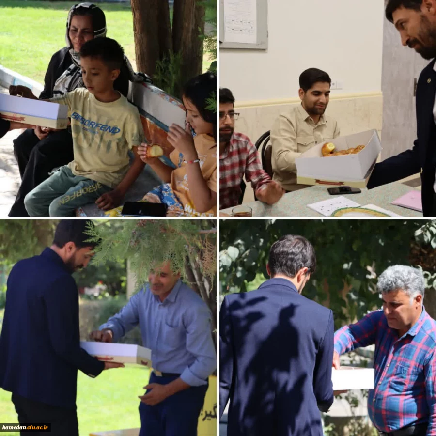 پذیرایی از نو دانشجو معلمان و همراهان 2