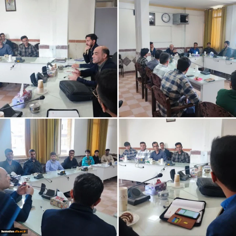 نشست هم اندیشی ومعارفه دبیران کانون های فرهنگی وانجمن های علمی پردیس شهید مقصودی 2