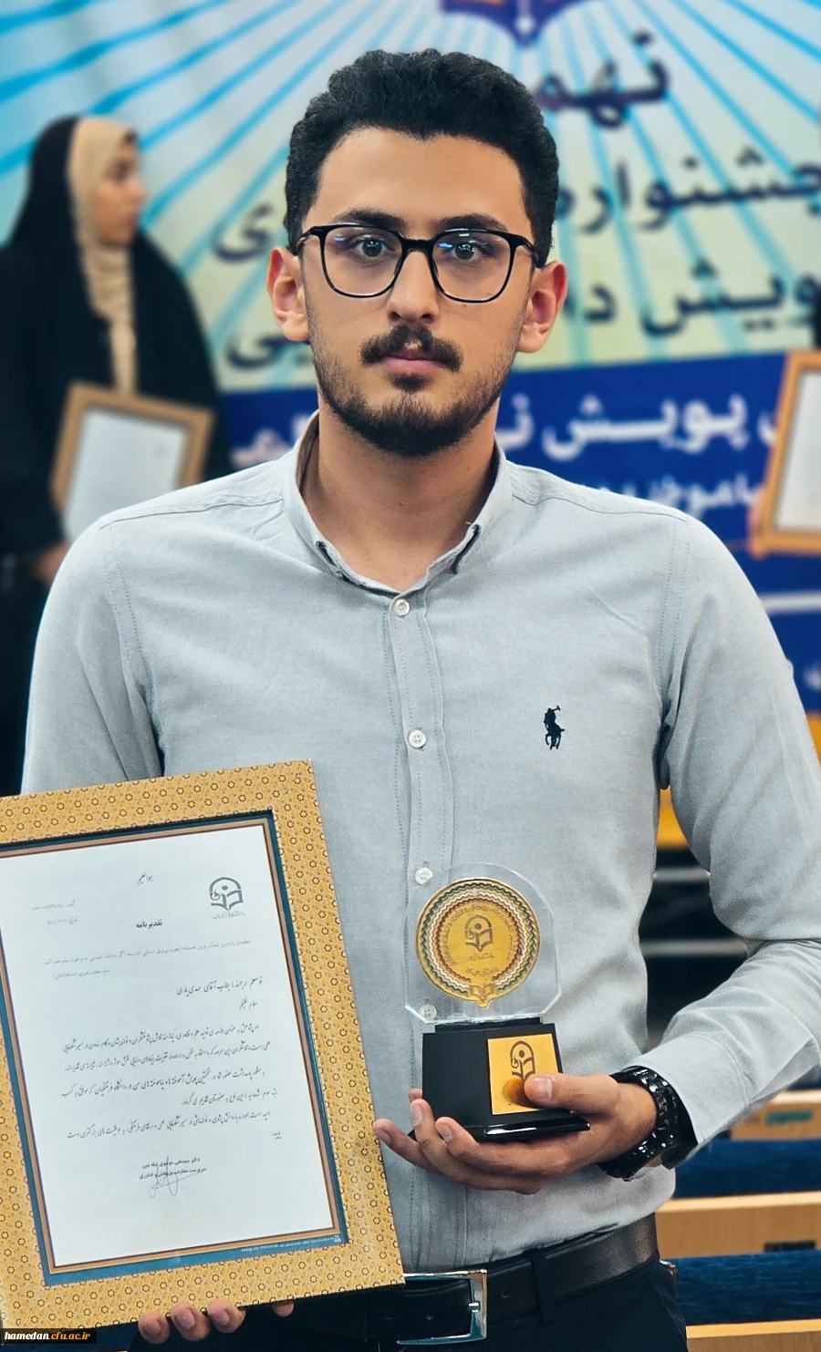 کسب رتبه اول منتخبین دانشجو معلم پژوهشگر دانشگاه فرهنگیان 2