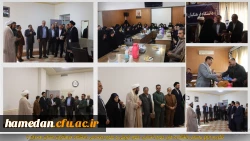 تقدیم ابلاغ روسای دانشکده های علوم انسانی، علوم تربیتی و علوم اجتماعی دانشگاه فرهنگیان استان همدان 3