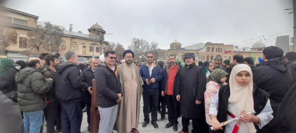 حضور اساتید، کارکنان و دانشجویان دانشگاه فرهنگیان همدان در مراسم یوم الله 22 بهمن 3