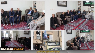 دیدار با خانواده شهید سرافراز جلال کاظمی