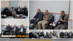 اولین نشست هیات رئیسه دانشگاه فرهنگیان همدان در سال 1405 2