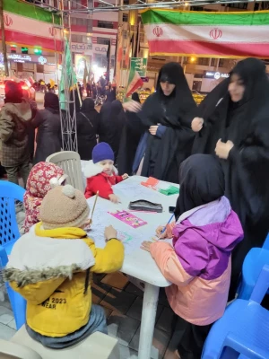 حضور فرمانده سپاه انصار الحسین استان در موکب دانشگاه فرهنگیان همدان 4