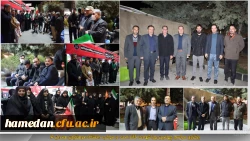 برگزاری مراسم چهلمین روز شهادت قائد امت در موکب دانشگاه فرهنگیان همدان
 2