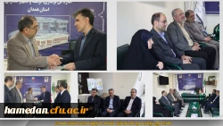 اهدای لوح سپاس مدیر کل نوسازی، توسعه و تجهیز مدارس استان همدان 2