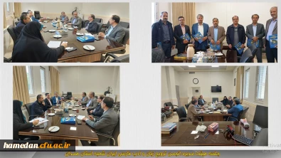 تشکیل اولین جلسه هیئت مدیره انجمن ترویج زبان و ادب فارسی ایران شعبه استان همدان